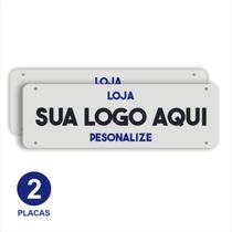 Tampa de Placa de Carro Personalizada Sua Logo PVC 1mm