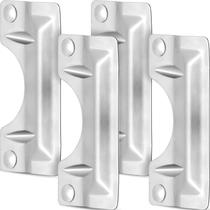 Tampa de placa Latch Guard Landhoow em aço inoxidável 3x7" 4 unidades Tampa de placa Latch Guard Landhoow em aço inoxidável 3x7" 4 unidades
