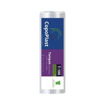 Tampa De Plastico Descartavel Ps Copoplast T300 Transparente 1000 Unidades