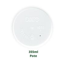 Tampa de Plástico para Potes de EPS de 355ml c/ 100un Darnel