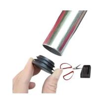 Tampa De Plástico Para Tubo De Aço Redondo 4pcs Protetor De Perna De Cadeira Mobiliário Cobertura De