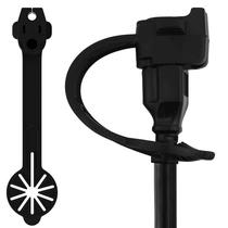 Tampa de plugue externa Prong Shield Prong Protector 120 V (5, preta) Tampa de plugue externa Prong Shield Prong Protector 120 V (5, preta)