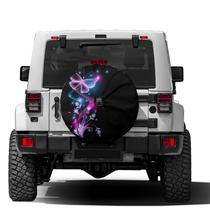 Tampa de pneu de reposição Dujiea Flowers Stars and Butterfly 43-84cm