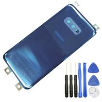 Tampa de porta de vidro traseira para Samsung Galaxy S10e 5,8" azul Tampa de porta de vidro traseira para Samsung Galaxy S10e 5,8" azul