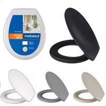 Tampa De Privada Assento Sanitário Universal Soft Oval