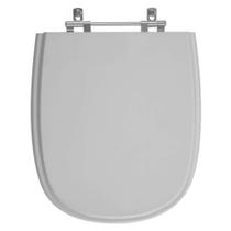 Tampa de Privada em MDF Donna Cinza Claro para vaso Santamarina Tampa de Privada em MDF Donna Cinza Claro para vaso Santamarina