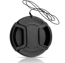 Tampa de Proteção Frontal p/ Lente Objetiva c/ Diametro Ø 62mm s/ logo