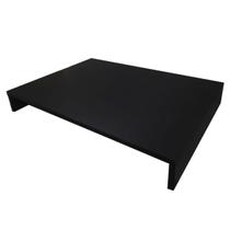 Tampa de proteção para cooktop de 2 bocas com dimensões de até 54cm x 40cm cor Preto