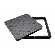 Tampa De Pvc Para Gordura Esgoto Elétrica 40X40 Simples