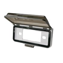 Tampa de rádio marinha Scosche ACM3W resistente à água branca