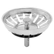 Tampa de Ralo de Pia Para Válvula Tramontina New Luxo 4 1/2 Inox Tampa de Ralo de Pia Para Válvula Tramontina New Luxo 4 1/2 Inox