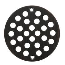 Tampa de ralo de piso Holge 10 cm de encaixe por parafuso em aço inoxidável 304 Tampa de ralo de piso Holge 10 cm de encaixe por parafuso em aço inoxidável 304