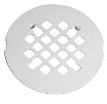 Tampa de ralo para chuveiro Artiwell 10,8 cm em aço inoxidável cromado Tampa de ralo para chuveiro Artiwell 10,8 cm em aço inoxidável cromado