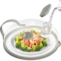 Tampa de respingos de micro-ondas com vaporizador de água 26cm NUTIKAS