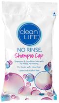 Tampa de shampoo sem enxágüe por Produtos Cleanlife (Pacote de 12), Shampoo e Cabelos Condicionados sem Água ou Enxágue - Micro-ondas, Sem Látex e Sem Álcool