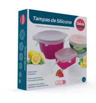 Tampa de silicone 6 peças dolce home