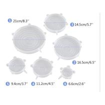 Tampa de silicone c/6 pcs - WESTERN