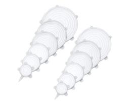 Tampa De Silicone Kit Com 12 Unidades Tampa De Silicone Kit Com 12 Unidades