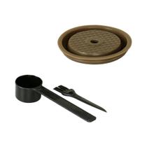Tampa De Silicone Reutilizável Marrom Para Filtros De Café Vertuo, Tampa Selada Compatível Com