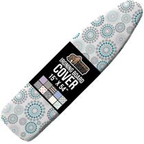 Tampa de tábua de passar roupa GORILLA GRIP Revestimento de silicone 15x54in Tampa de tábua de passar roupa GORILLA GRIP Revestimento de silicone 15x54in