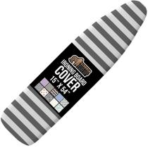 Tampa de tábua de passar roupa GORILLA GRIP Revestimento de silicone 15x54in Tampa de tábua de passar roupa GORILLA GRIP Revestimento de silicone 15x54in