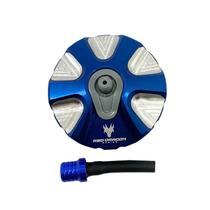 Tampa de tanque red dragon aluminio husqvarna azul