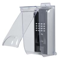 Tampa de teclado externa Clear Gate Flip Access Control Rain Tampa de teclado externa Clear Gate Flip Access Control Rain