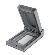 Tampa de tomada elétrica externa ELEGRP 1-Gang 12,32x7,16 cm
