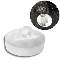 Tampa De Válvula Para Lavatório 25Mm Em Pvc Branca