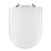 Tampa de Vaso Acrilico New Monaco Branco para bacia Addra
