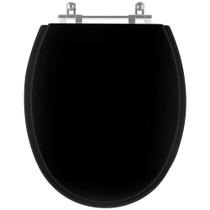 Tampa de Vaso Acrilico Spot Preto para bacia Deca 6lpf