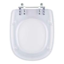 Tampa de Vaso Acrilico Transparente Dona Beja para bacia Santa Clara 6lpf