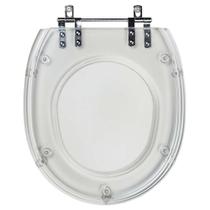 Tampa de Vaso Acrilico Transparente Fast para bacia Deca 6lpf Tampa de Vaso Acrilico Transparente Fast para bacia Deca 6lpf