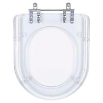 Tampa de Vaso Acrilico Transparente Nexo para bacia Roca 6lpf