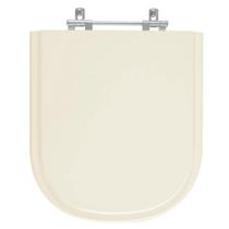 Tampa de Vaso Acrilico Vogue Plus Bege para bacia Deca 6lpf