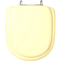 Tampa de Vaso Almofadada Valentina Marfim (Bege Claro) para bacia Hervy
