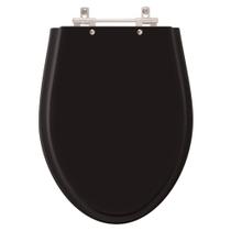 Tampa de Vaso Alpinia Preto para bacia Fiori 6lpf