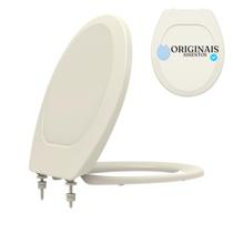 Tampa de Vaso Assento Sanitário Oval Universal Tupan Polipropileno Anatômico Compatível com Diversas Bacias 1.6 6Lpf Tampa de Vaso Assento Sanitário Oval Universal Tupan Polipropileno Anatômico Compatível com Diversas Bacias 1.6 6Lpf