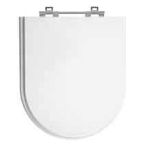 Tampa de Vaso Belle Epoque Branco para Bacia Deca em Mdf