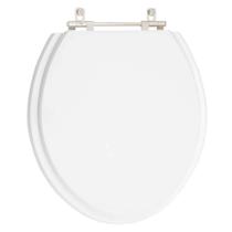 Tampa de Vaso Colonial Branco para Louça Hervy