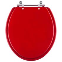 Tampa de Vaso Convencional / Oval Vermelho Para Bacia de todos os fabricantes de louças - Pontto Lavabo