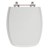 Tampa de Vaso em MDF Primula Plus Cinza Claro para bacia Fiori