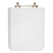 Tampa de Vaso em MDF Square Branco para bacia Incepa