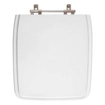 Tampa de Vaso em MDF Vila Rica Branco para bacia Icasa