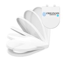 Tampa de vaso Icasa em PP modelo Luna Speciale Duraguard fechamento suave