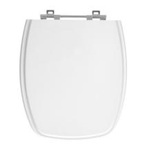 Tampa de Vaso Laguna Branco Tampa para Vaso Hervy de Madeira Laqueada