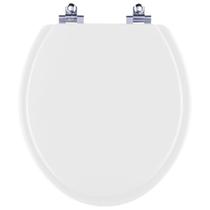 Tampa de Vaso Laqueado com Amortecedor Zoom Branco para vaso Logasa 6lpf Tampa de Vaso Laqueado com Amortecedor Zoom Branco para vaso Logasa 6lpf