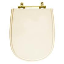 Tampa De Vaso Poliéster Paris Bone Com Ferragem Dourada Tampa De Vaso Poliéster Paris Bone Com Ferragem Dourada