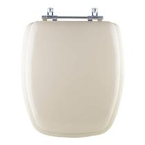 Tampa De Vaso Sanitario Almofadada Stylus Pergamon (bege Claro) Para Bacia Celite