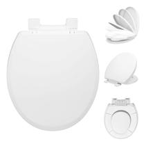 Tampa De Vaso Sanitário Assento Contemporary Para Bacia Hervy 1.6gpf 6.0lpf Softclose Click